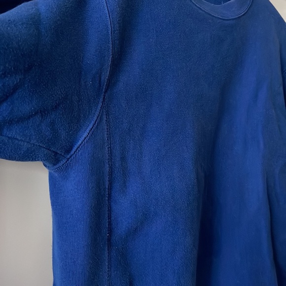 CHAMPION Reverse Weave Sweatshirt, Blue - Picture 4 of 5
